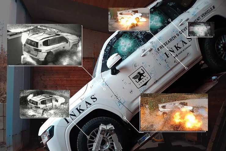 Toyota Land Cruiser Inkas, Toyota Land Cruiser 300, Toyota Land Cruiser, броньований Toyota Land Cruiser