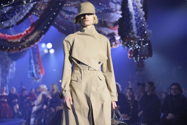 Показ Dior осень 2023