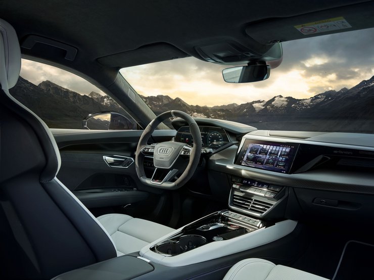 салон audi e-tron Салон Audi e-tron GT