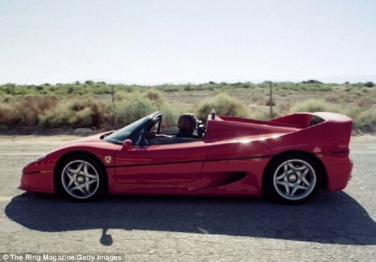 авто Майка Тайсона, Ferrari F50 1996, Ferrari F50, суперкар Ferrari, Ferrari Майка Тайсона, Майк Тайсон