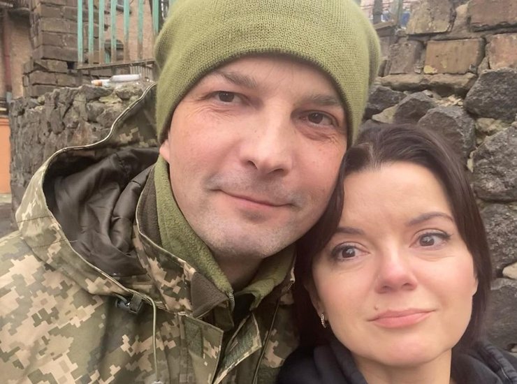 Егор Соболев и Маричка Падалко во время войны