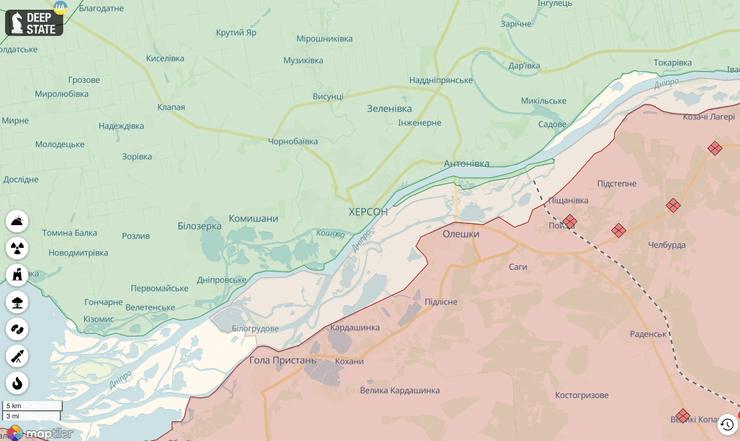 Подконтрольные территории