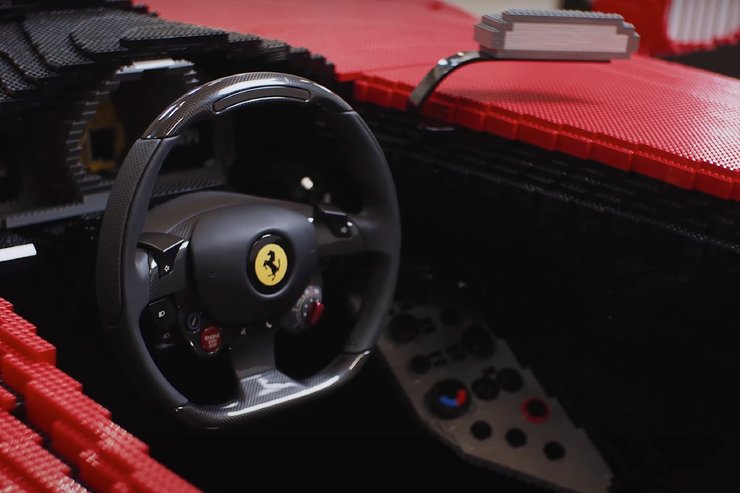 Ferrari Monza SP1 из Lego