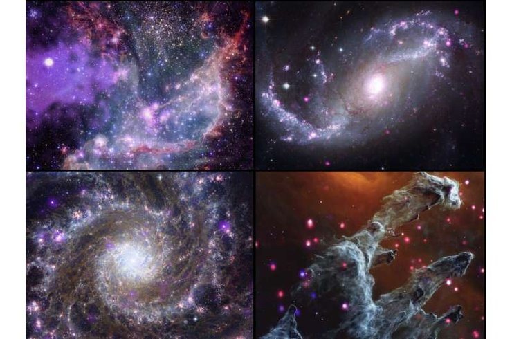 космос, галактика, туманність