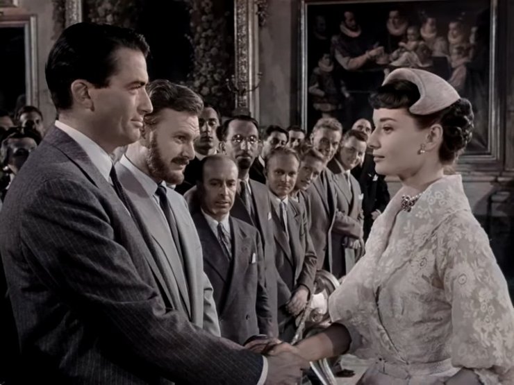 Одрі Гепберн, римські канікули