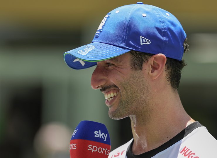 гонщик RB Даниэль Риккардо