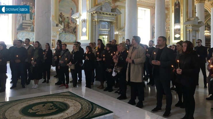 церемония прощания, похороны, глодан, Валерия глодан, одесса