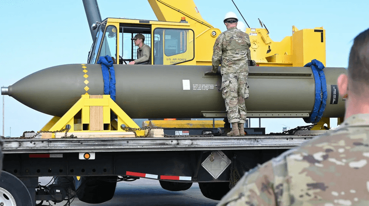 транспортировка gbu-57