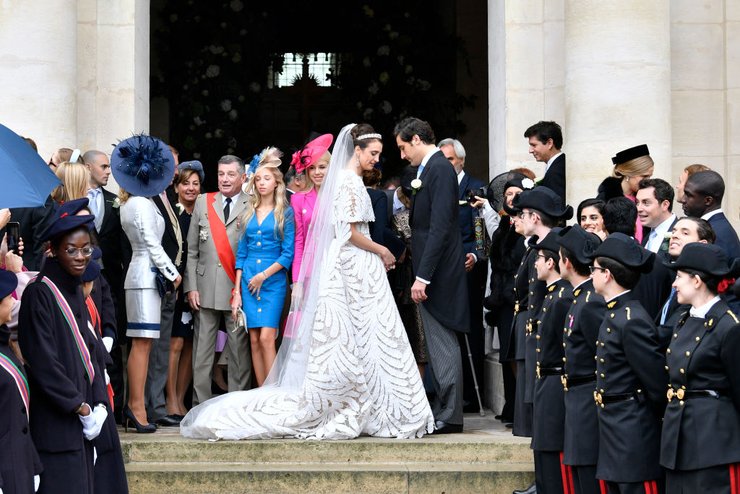 Жан-Кристоф Наполеон и Олимпия фон унд Арку-Циннеберг свадьба фото