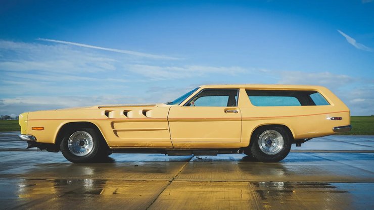 Beast 1972, The Beast, Rolls-Royce Merlin, Supermarine Spitfire, самый большой двигатель