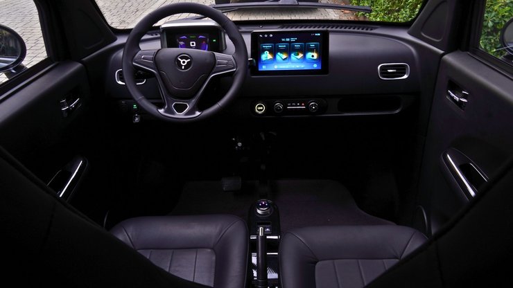 салон Desner A05, новый Desner A05, Desner Auto, электромобиль Desner, дешевый электромобиль, дешевый электромобиль