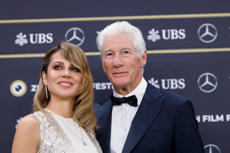 Ричард Гир и Алехандра Сильва