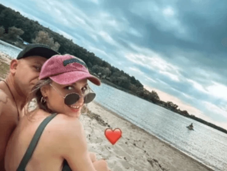 Міхаліна Маніос з Давидом Шостаком