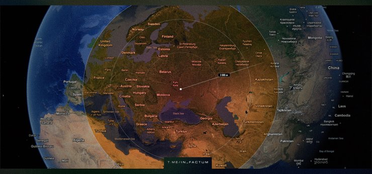 Ракета "Фламінго" долетить до Тюмені та Омська