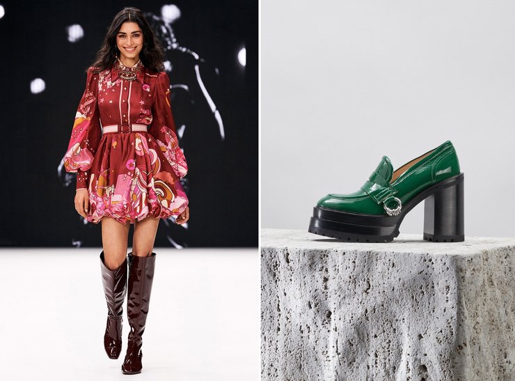 лаковая обувь 2021 фото