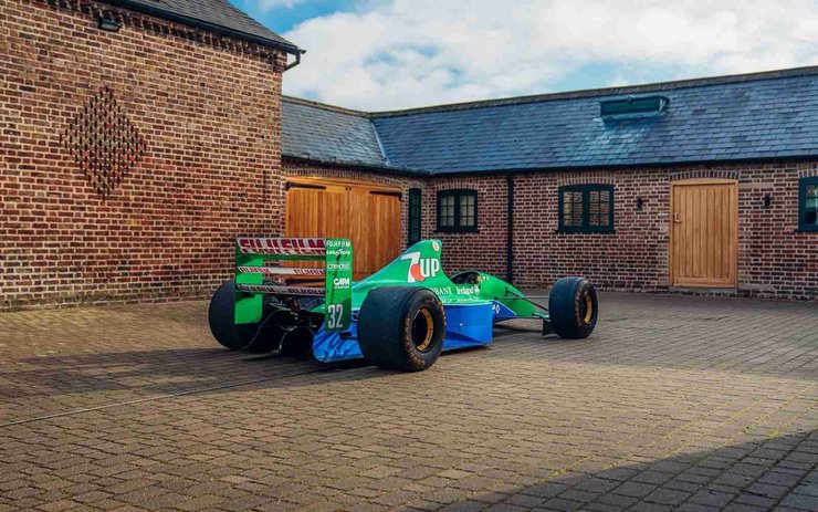 авто шумахера, Jordan-Ford 191, болид Jordan, Михаэль Шумахер