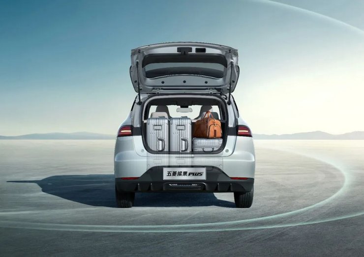 багажник Wuling Bingo Plus, Wuling Bingo, новий Wuling Bingo, електромобіль Wuling, китайський електромобіль