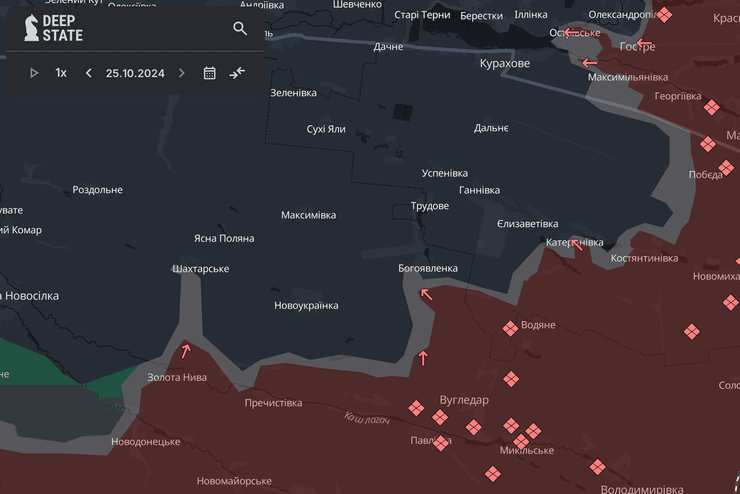 ЗС РФ просуваються на Донбасі