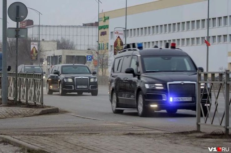 Лімузин "Аурус" Путіна