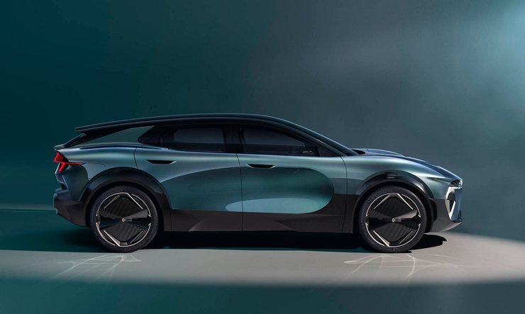 електромобіль Renault Embleme, новий Renault Embleme, електромобіль Renault, кросовер Renault