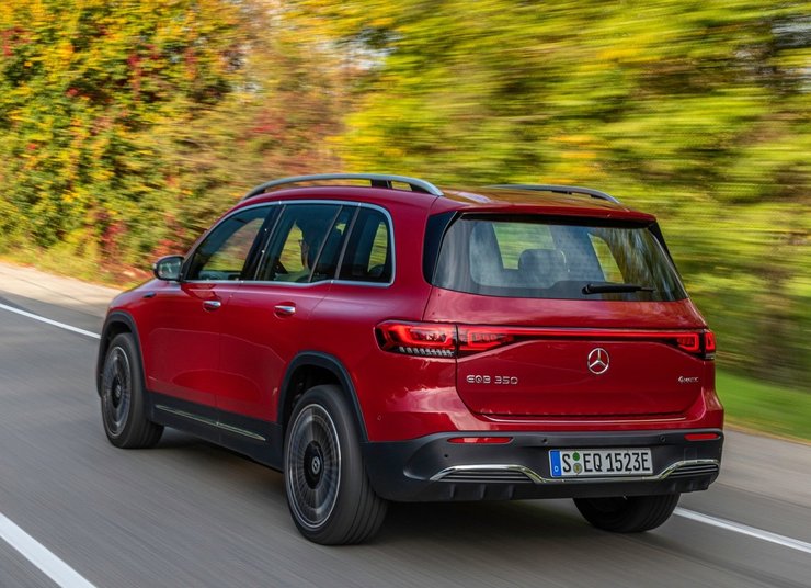 Mercedes-Benz EQB, новый Mercedes-Benz EQB, Mercedes-Benz EQB 2022, электромобиль Mercedes-Benz EQB