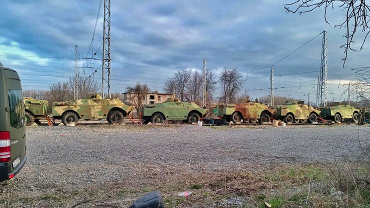 Болгарские БРДМ-2