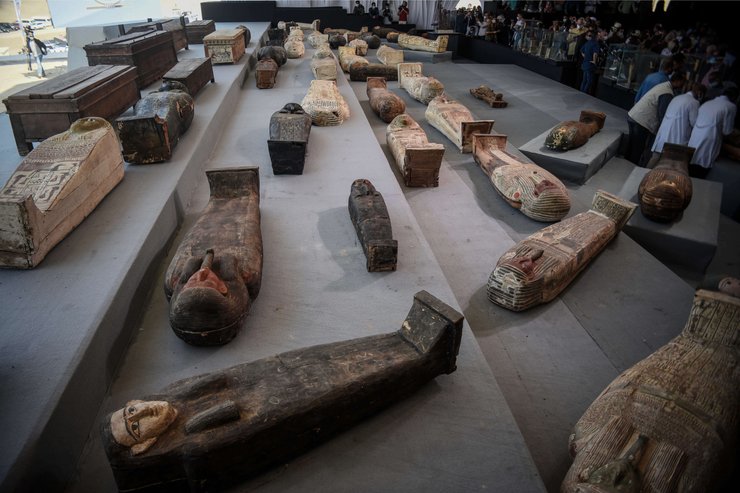 мумии, фото, открытие 2020