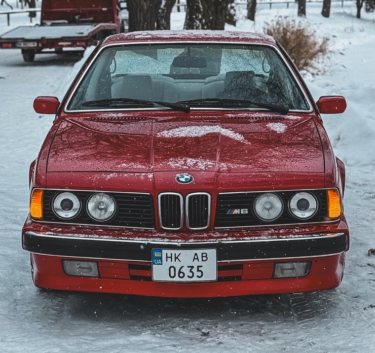BMW M6 1986 ГОДА
