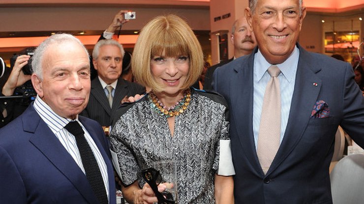 Покойный Сэмюэль "Си" Ньюхауз с Анной Винтур