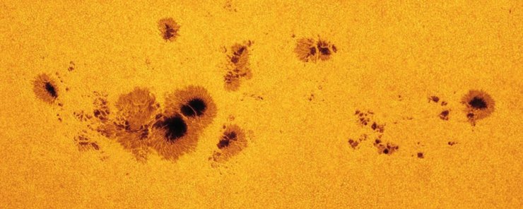 солнечные пятна