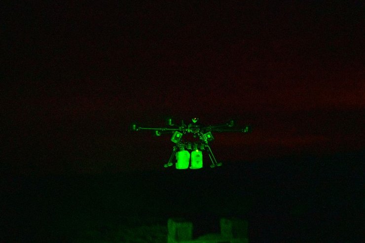 БПЛА, дроны, позиция, Часов Яр, Ночные бомбардировщики