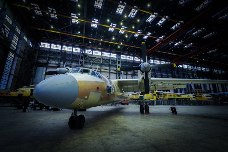 Противопожарный самолет Ан-32П