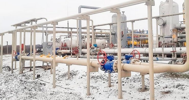 В течение февраля 2025 года Украина импортировала более 500 млн кубометров природного газа