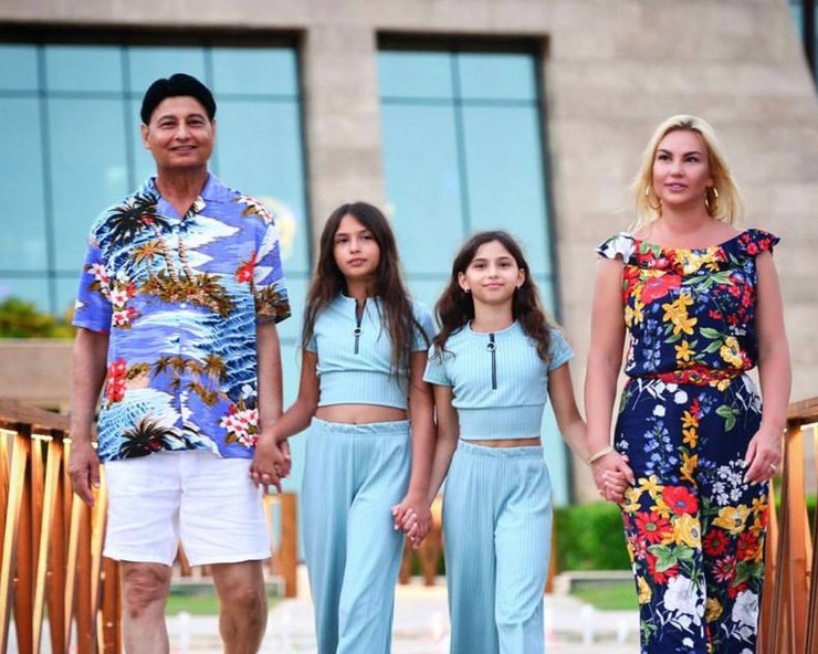 Камалия и Мохаммад Захур с дочерьми