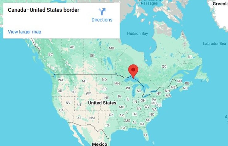 кордон США Канада