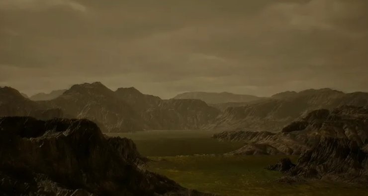 Титан озеро