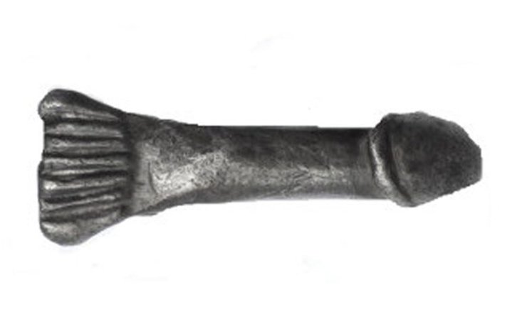 фаллос, серебряный фаллос, древний рим, римские артефакты в Англии, римляне в Британии