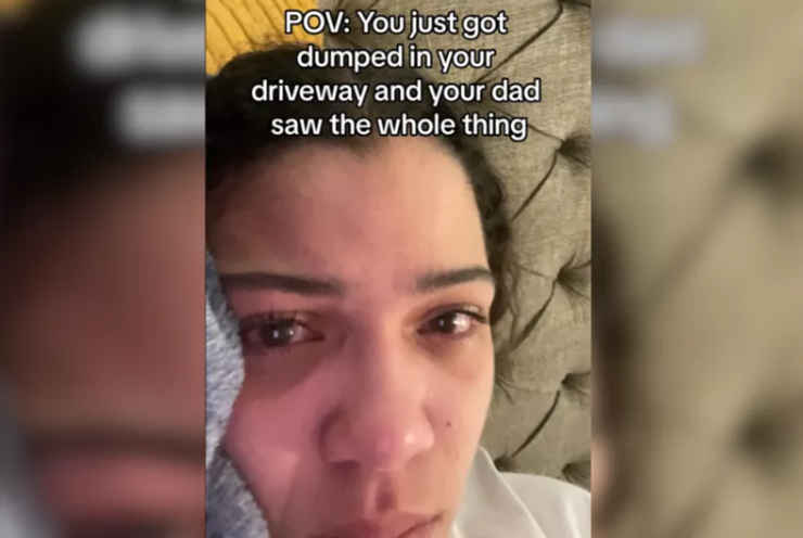 Студентка Фэллон Томпсон, отношения, любовь, измена, разрыв, видео, тренды TikTok, поддержка отца, курьезы