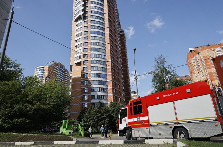 атака дронов на Москву