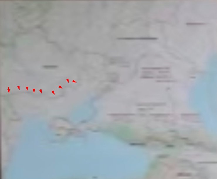 Вісім українських областей на карті Герасимова 30 серпня