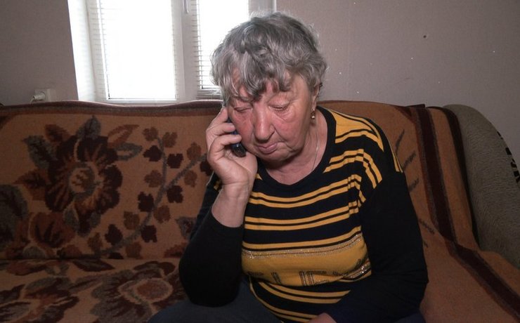 Мама экс-полоненного Анатолия Зинаида Холевинская