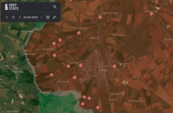 Карта бойових дій