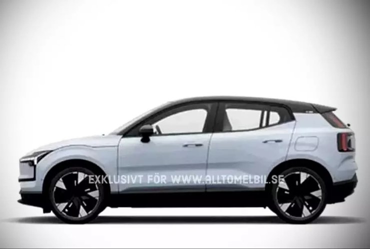 Volvo EX30, новый Volvo EX30, кроссовер Volvo, электромобиль Volvo