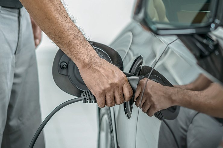 электромобили, зарядное устройство, зарядка, фотография