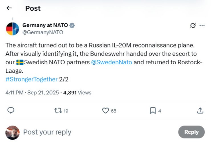 Повідомлення німецьких ВПС