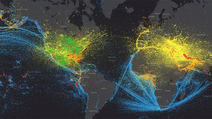 спутники HawkEye 360