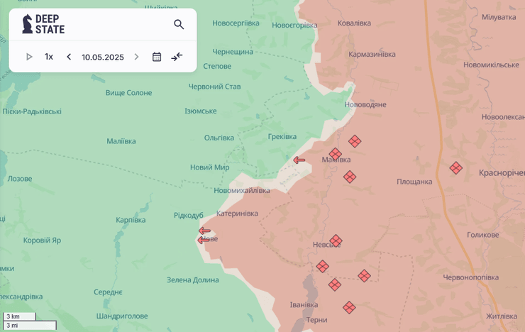 ситуація біля Макіївки
