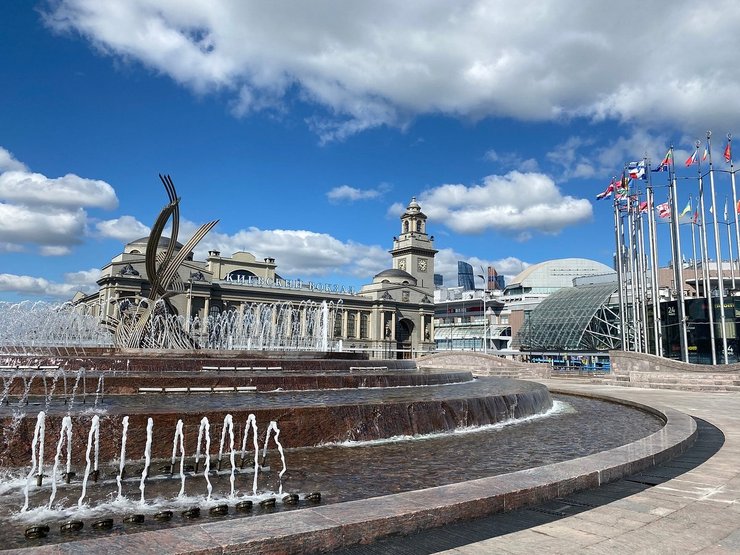 площадь европы, киевский вокзал, москва