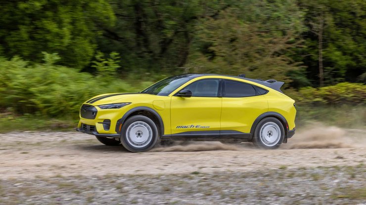 Ford Mustang Mach-E, Ford Mustang Mach-E Rally, Ford Mustang, электромобиль Ford Mustang, кроссовер Ford Mustang