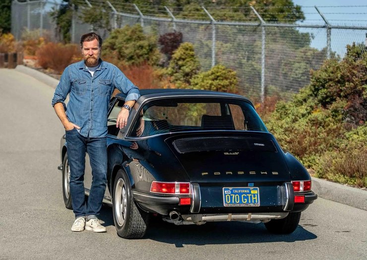 порше 911 юэн макгрегор, Porsche 911, Porsche 911 Targa, Юэн Макгрегор